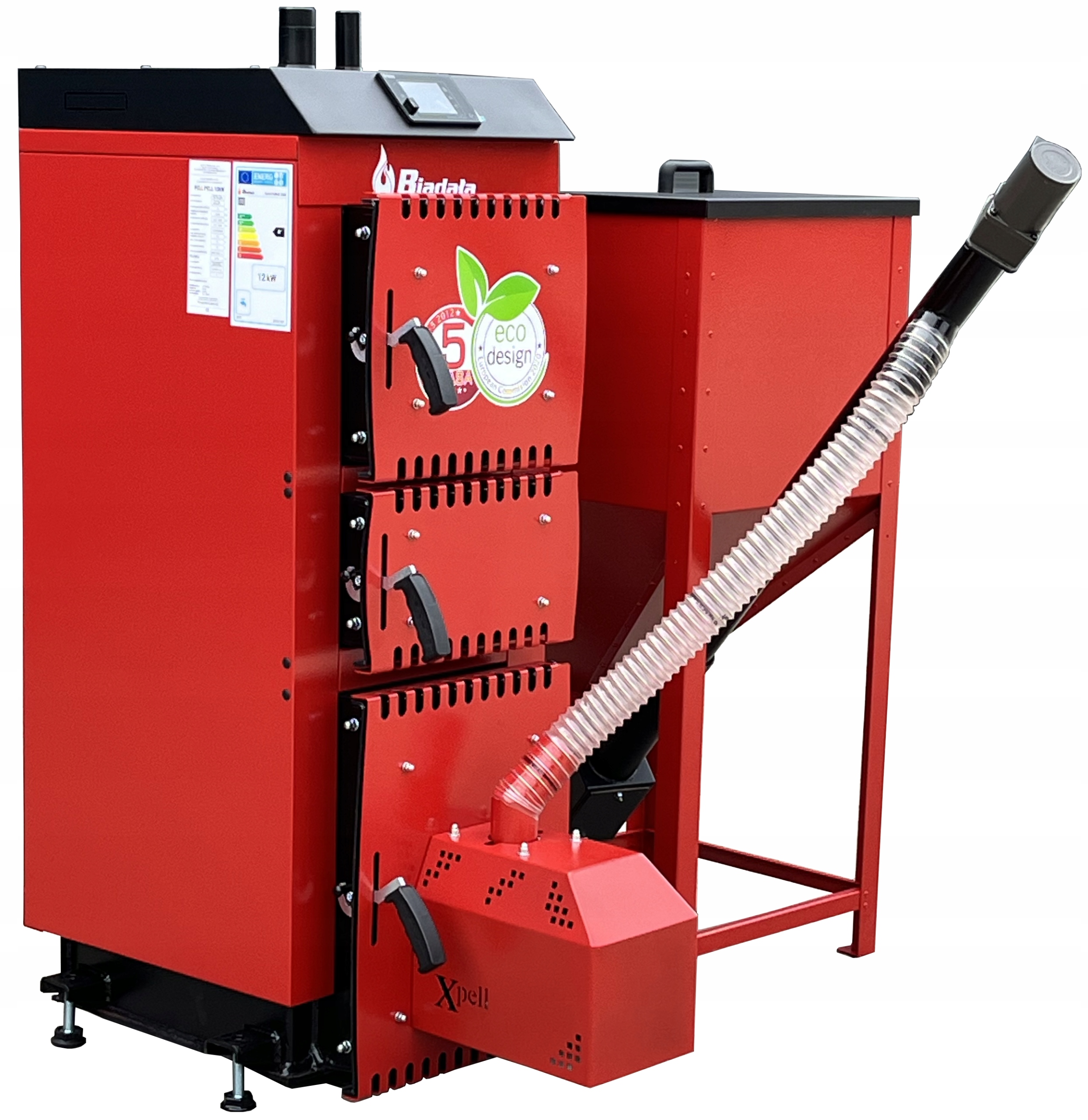 PellPell oceľové kachle na pelety 18 kW ZUM list KB-102613